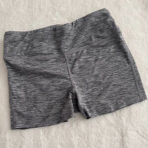 Girls Dry-Fit Cut-off Stretchy Gray Sport Shorts – Lightweight & Active – Size